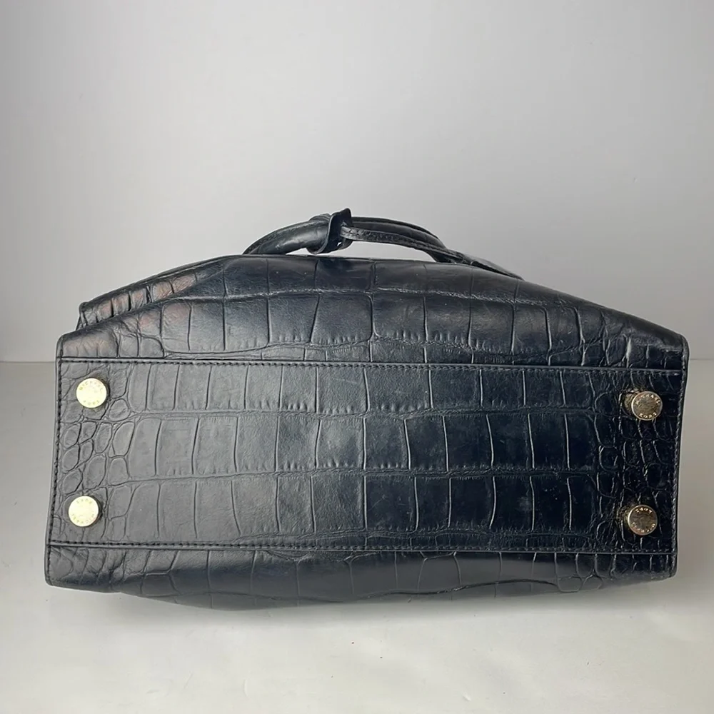 Michael Kors Dillon Large Croc Embossed Satchel